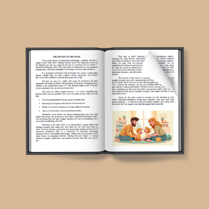 EMOTIONAL INTELLIGENCE BOOSTER FOR KIDS FROM 0 TO 6 YEARS OLD