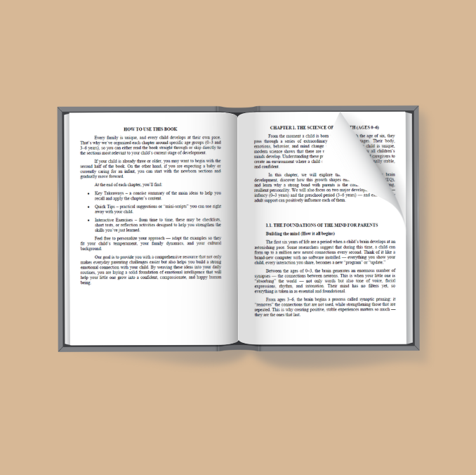 EMOTIONAL INTELLIGENCE BOOSTER FOR KIDS FROM 0 TO 6 YEARS OLD