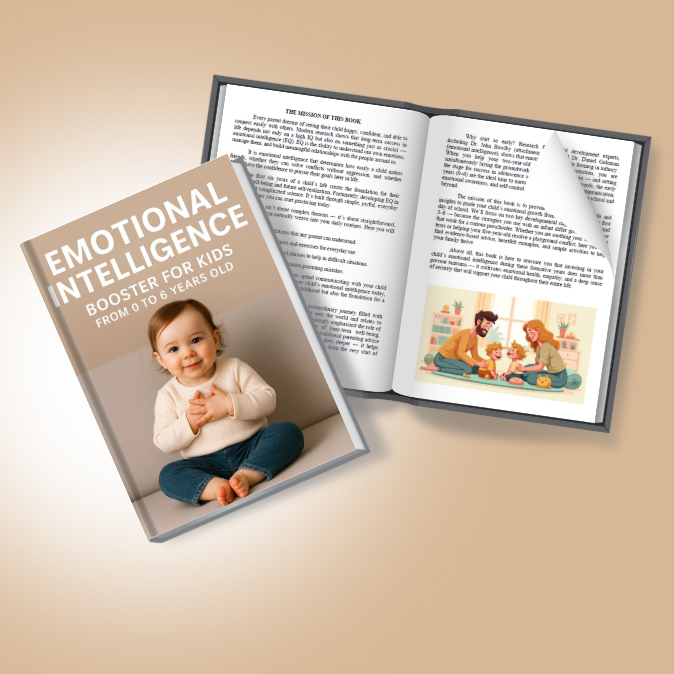 EMOTIONAL INTELLIGENCE BOOSTER FOR KIDS FROM 0 TO 6 YEARS OLD